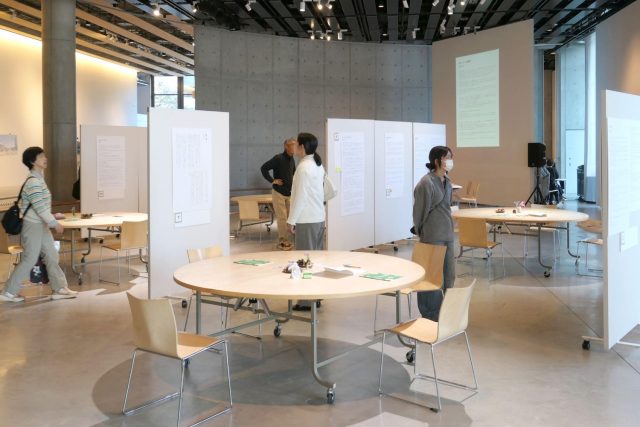 ことばの森 発表会の会場の様子